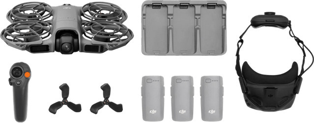 DJI Neo 2 Motion Fly More Combo in Grau mit Goggles N3 und RC Motion 3 - Bild 1