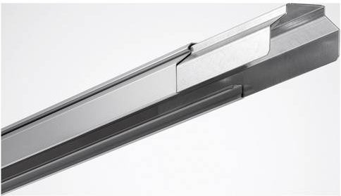 Trilux LED Tragprofil L300 U 03 IP64 aus Aluminium in Silber/Grau - Bild 1