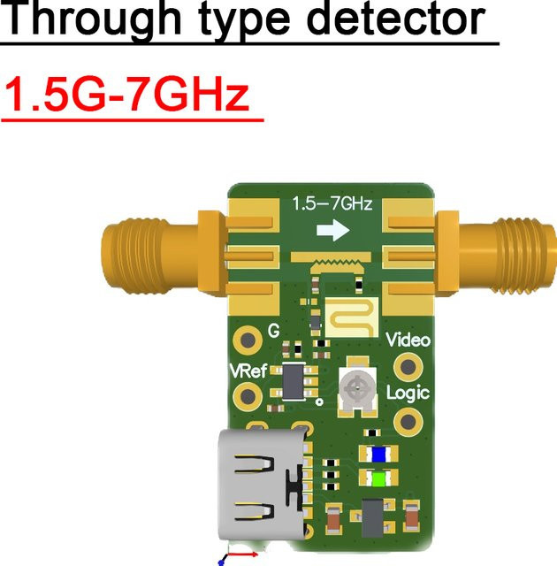Dykbcells HF-Richtkoppler und Detektor-Komparator für Leistungsverstärker 1,5 GHz bis 7 GHz - Bild 1
