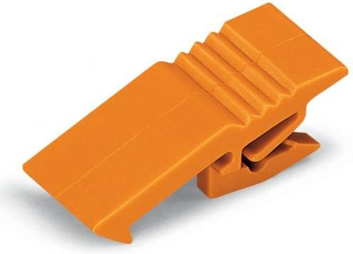 WAGO Verriegelungsklinke 769-431 Orange 100 Stück - Bild 1