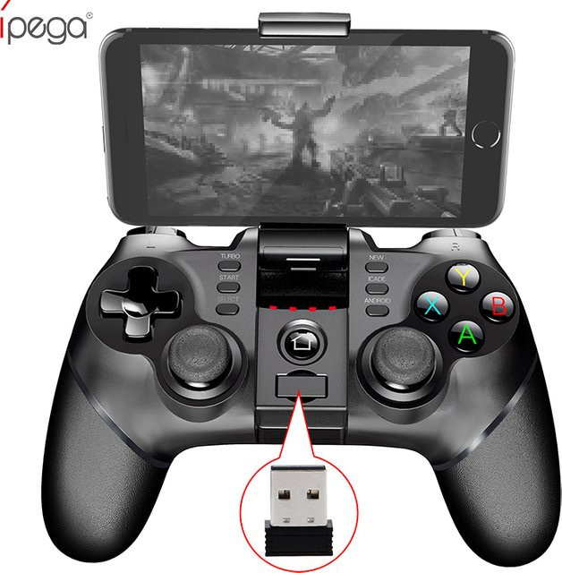 IPEGA Wireless Gaming Controller PG-9076 in Schwarz für Nintendo Switch und PC mit Turbo-Beschleunigung und 2,4-GHz-Empfänger - Bild 1
