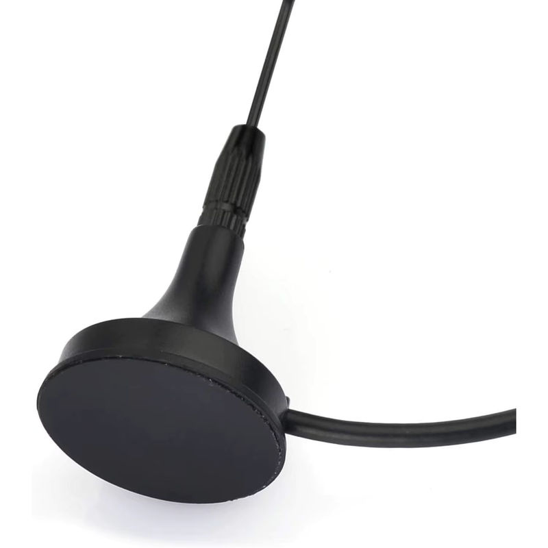 NOWEPOCH ADS-B Empfängerantenne mit 6 dBi Verstärkung und Magnetfuß in Schwarz für Luftfahrt und RTL SDR Software Defined Radio USB Dongle Tuner - Bild 2