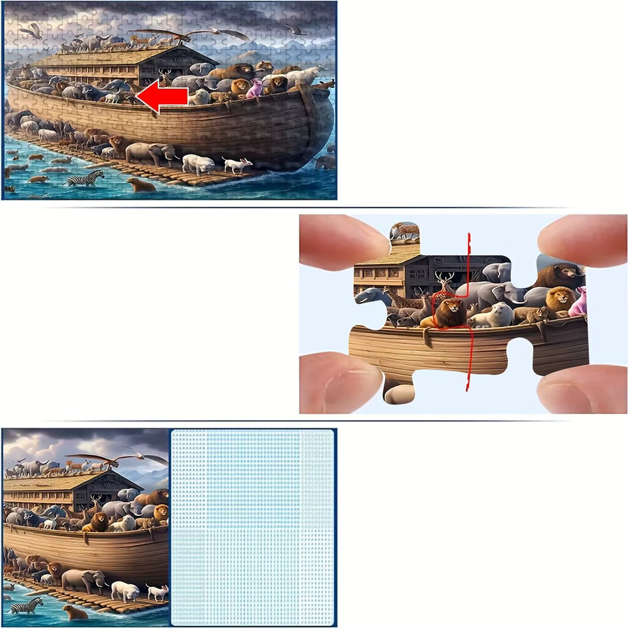 Challengi Arche-Puzzle, 500/1000 Teile - Bild 4