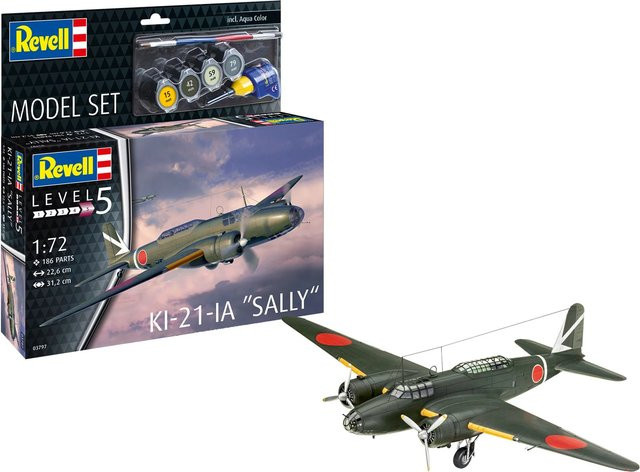 Revell Model Set Ki-21-la "Sally", Fahrzeuge, ab 14 Jahren - Bild 1