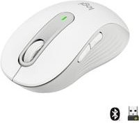 Logitech Signature M650 Kabellose Maus mit Bluetooth und Logi Bolt USB-Empfänger, Weiß, 4000 dpi - Bild 1