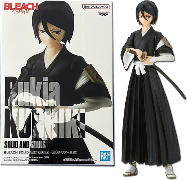 Bandai Bleach Kuchiki Rukia Action Figure, PVC, 18,5 cm - Bild 1