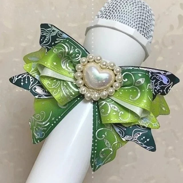 QianYueRui BowTie Clip, Herzförmiger Perlenkragen, Blume, Damen - Bild 1