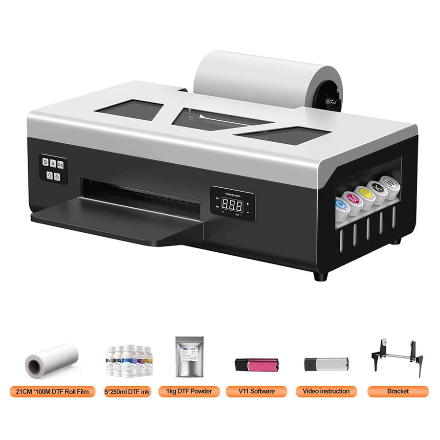 Epson L805 A4 DTF-Druckmaschine für Textilien wie T-Shirts, Jeans und Taschen, Inkjet-Direkt-auf-Film-Drucker in Weiß - Bild 2