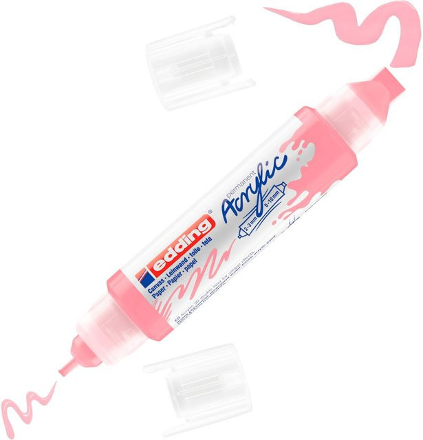 edding 5400 Acryl 3D Double Liner in Edel Mauve Pink - Bild 1