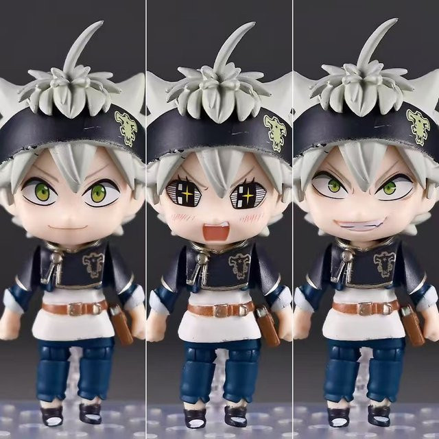Bandai Black Clover Asta Actionfiguren, Bewegliches Modell-Puppenset - Bild 1