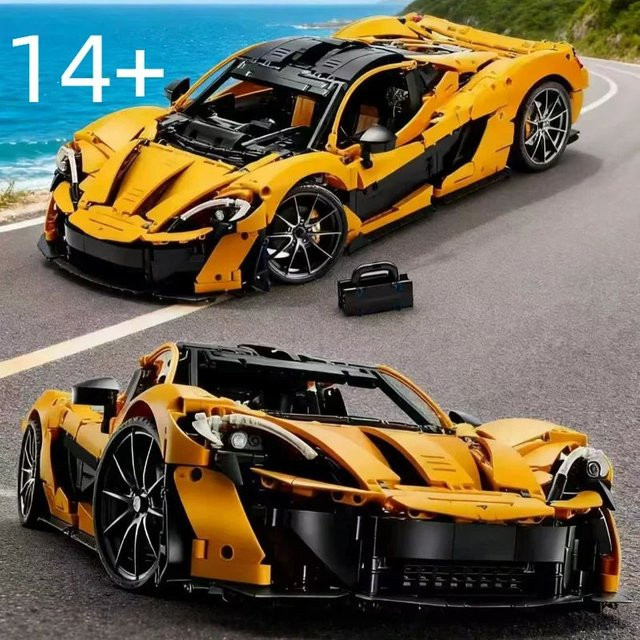Potdemiel Super Rennwagen, Technischer Baukasten, 1:8, 3893 Teile, ab 14 Jahre - Bild 1