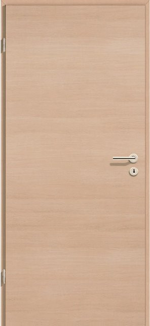 GetaDoor Zimmertür Dekor Cappuccino Holznachbildung, Farbe Beige/Braun, B: 61 cm, H: 198,5 cm, Anschlag Links - Bild 1