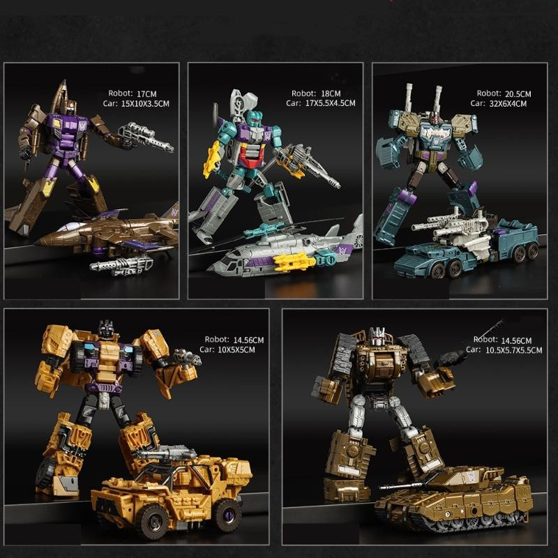 HAIZHIXING 5-in-1 Transformation Devastator G1 Roboter Actionfigur - Bild 2