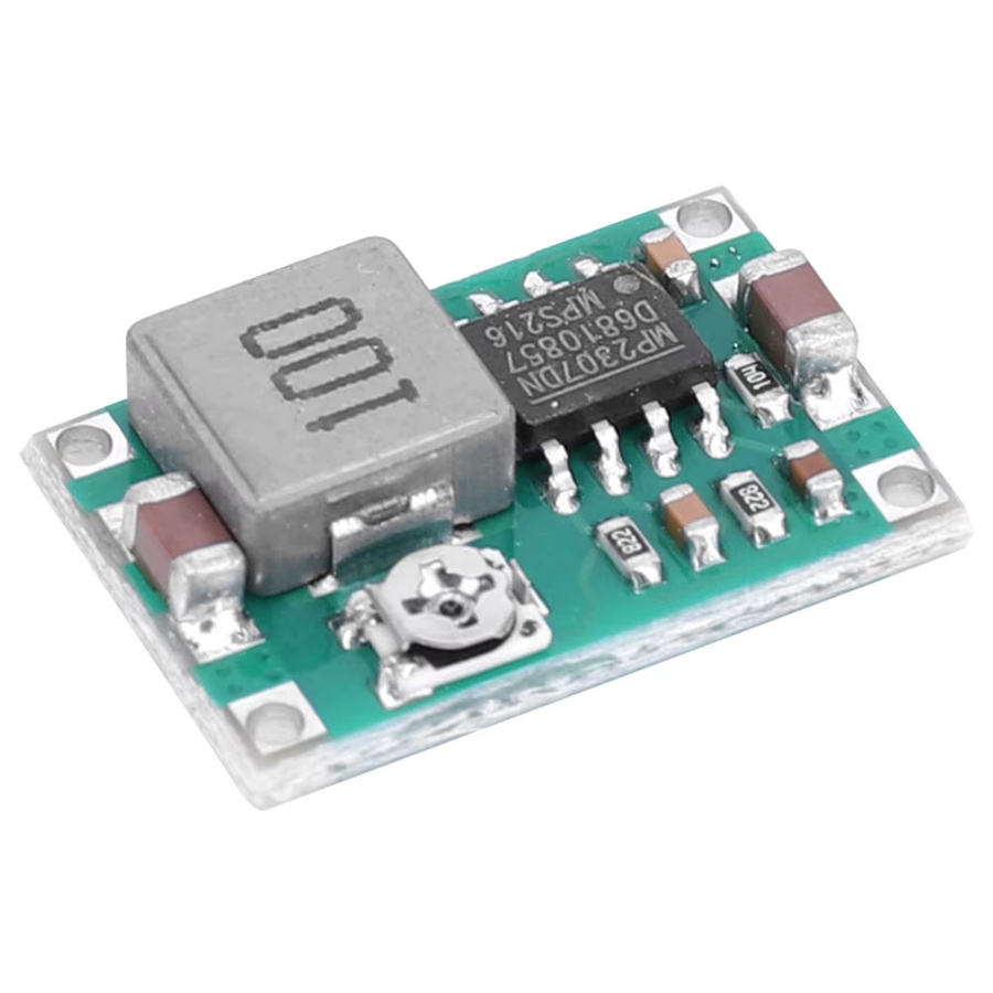 Mini360 RC Flugzeugmodul Mini 360 DC Buck Converter Step Down Modul 2A, Farbe: Grün, B/T/H: 17 x 11 x 4 mm - Bild 2