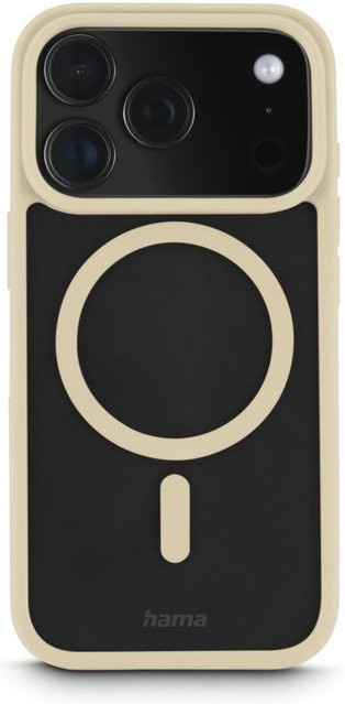 Apple Frame Protect Handyhülle für iPhone 17 Pro, magnetisch, transparent, Beige - Bild 1