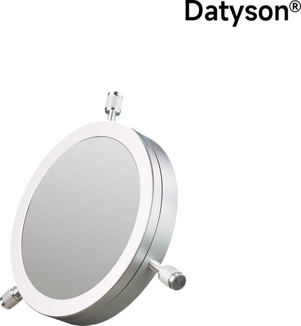 Datyson Metall-Sonnenfilter-Objektivdeckel in Silber für Teleskop-Kameras zur Sonnenbeobachtung und Sonnenflecken-Aufnahmen (64-90mm) - Bild 1