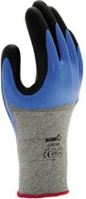 SHOWA Schnittschutzhandschuh S-TEX 376 in Blau, Größe 9 - Bild 1