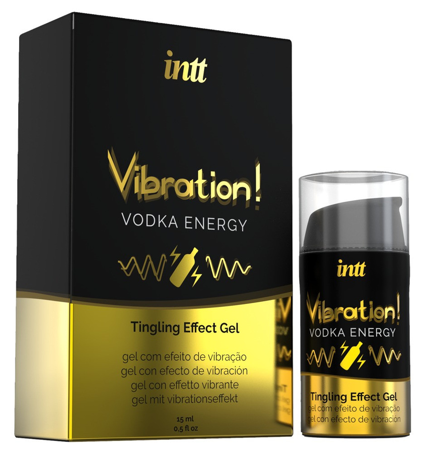 intt Stimulationsgel Vibration! Vodka Energy, Unisex - Bild 2