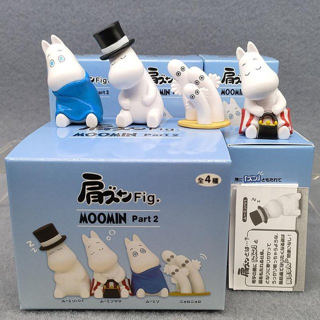 Re-Ment Moomins Nilpferd Actionfigur als Sammlerstück und Desktop-Ornament - Bild 1