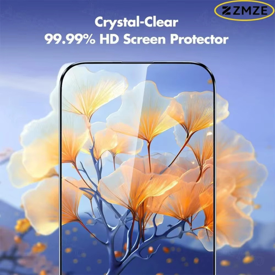 3er-Pack Displayschutz aus gehärtetem Glas für Samsung A05 A54 A71 A35 A55 A26 A90, transparent und kratzfest - Bild 6