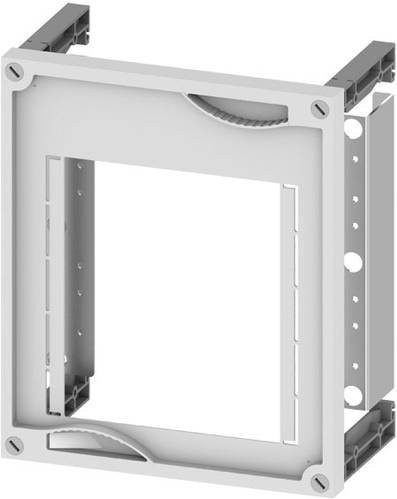 Siemens ALPHA Einbausatz Reiter-Sicherungssockel für 60mm Sammelschienensystem 8US in Weiß - Bild 1