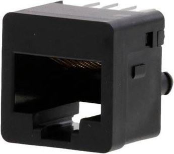 Molex Cat 3 Mod Jack/Plug 428788410 Buchse Schwarz - Bild 1