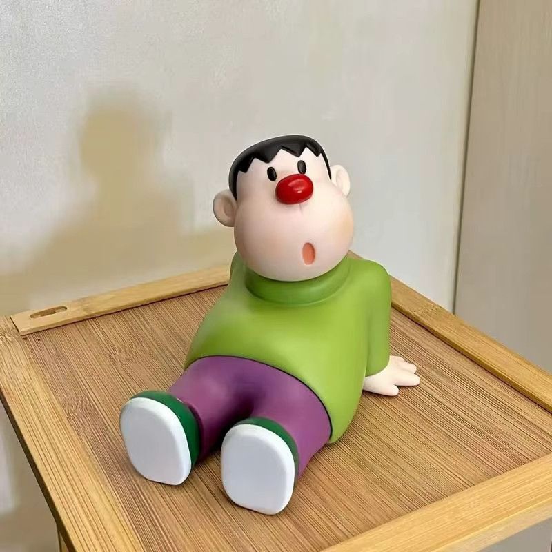 HUGKIS Anime Figur Dora Giant Goda Takeshi aus Vinyl, Multicolor, Höhe: 13 cm, Breite: 13 cm, Tiefe: 13 cm - Bild 4