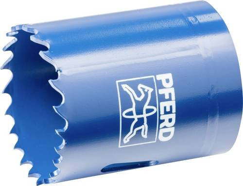 PFERD Bi-Metall Lochsäge Co8/M42 in Blau, Durchmesser: 41 mm, Schnitttiefe: 3,6 cm - Bild 1