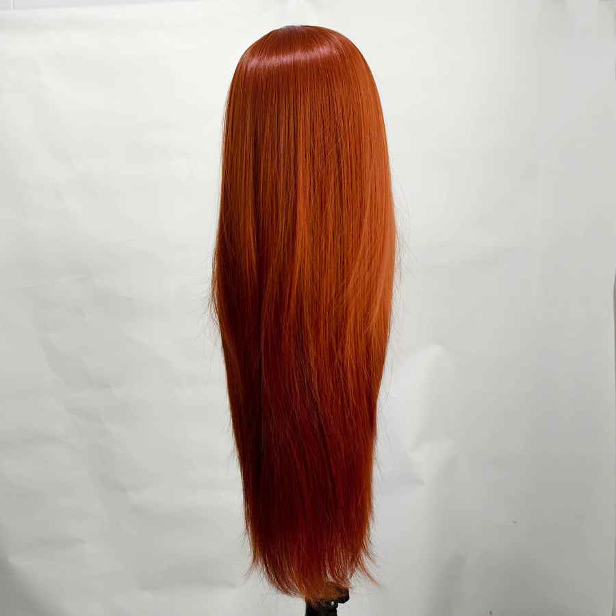UStyleHair Lace-Front-Perücke, kupferrot, synthetisch, Damen - Bild 2