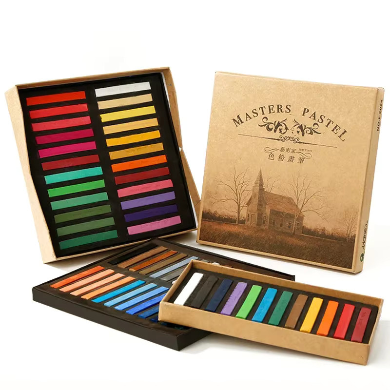 Kreidestift-Set für DIY-Bastelarbeiten in 36 Farben Multicolour für Anfänger und Erwachsene - Bild 5