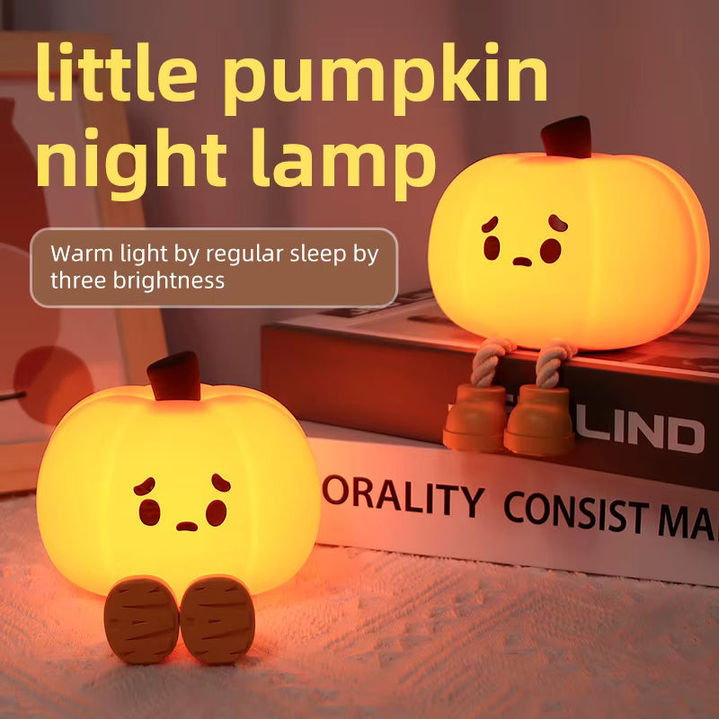 GGBEE Halloween LED Nachtlicht aus Silikon in Weiß mit warmweißem Licht für Kinder und Schlafzimmer - Bild 5