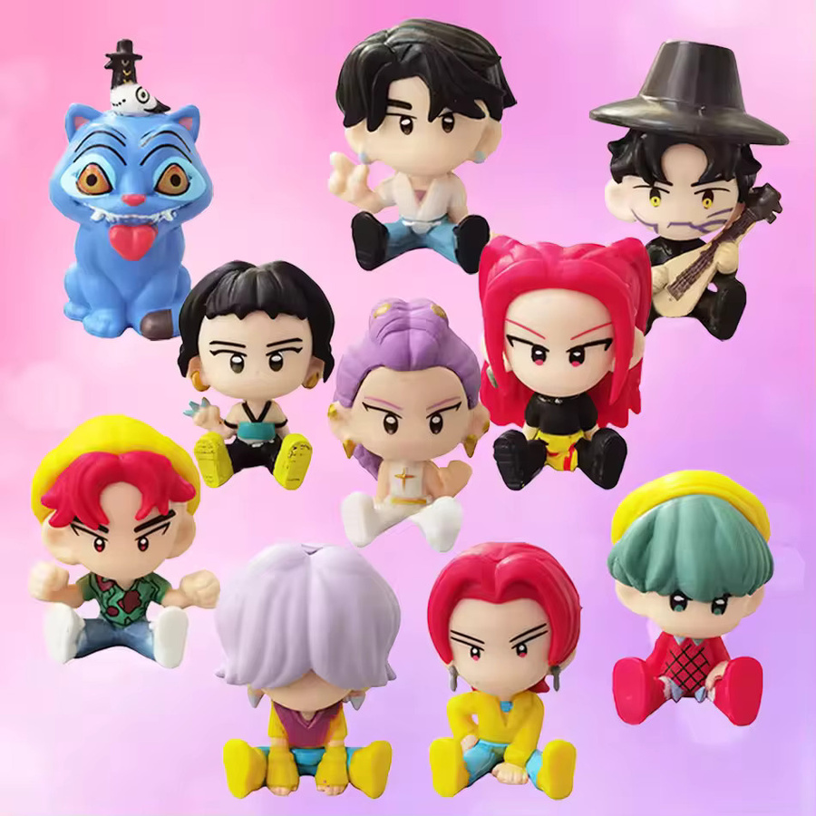 Hasbro Chibi Anime Mini-Figuren, Cyberpunk-Stil, 10-teiliges Set - Bild 4