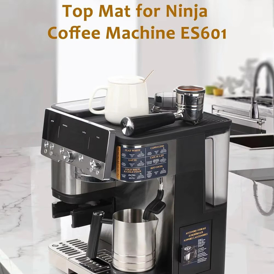 Ninja Luxe Espresso ES601 Kaffee-Top-Matte, Schwarz, rutschfest und wasserdicht - Bild 1