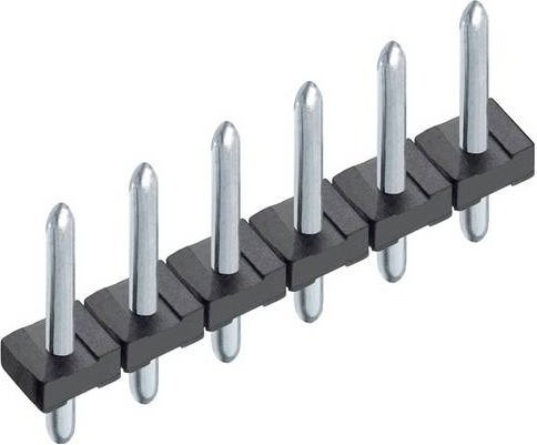 PTR Hartmann Stiftleiste Standard Schwarz mit 10 Polzahlen und 3,5 mm Rastermaß - Bild 1