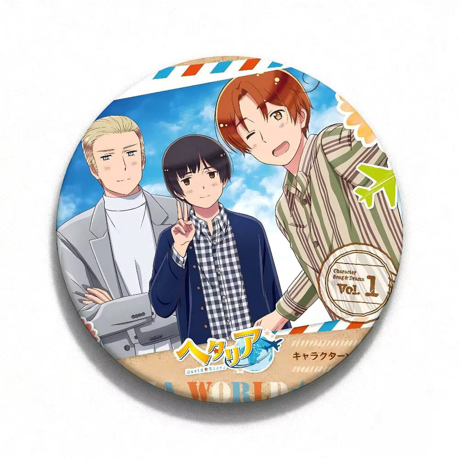 Anime Brosche, Bunt, Cartoon Abzeichen - Bild 2