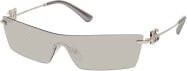 Dolce&Gabbana DG 2292 Sonnenbrille, randlos, square, Metall, Silber, Grau, Damen - Bild 1