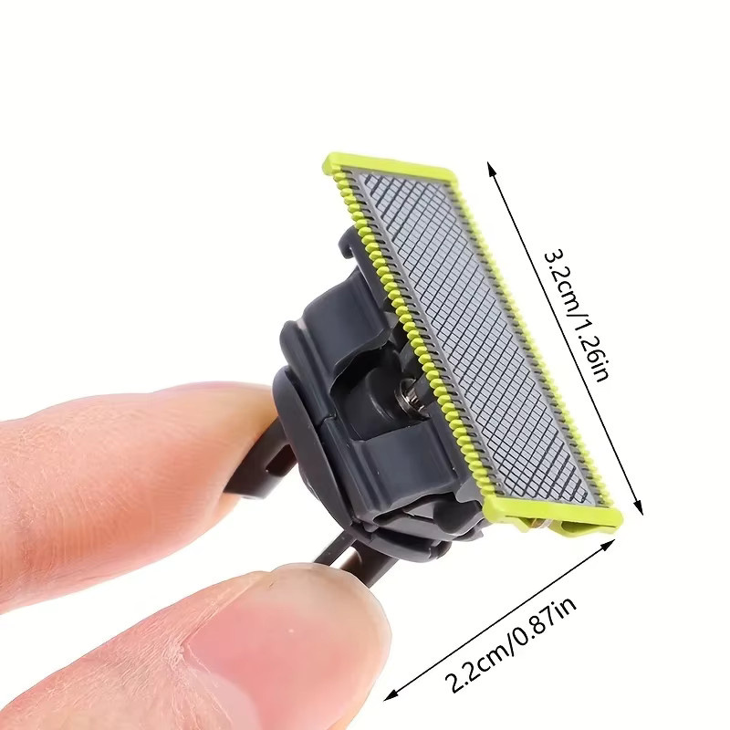 5 Stück Ersatzklingen in Silber kompatibel mit Philips OneBlade Elektrorasierer QP2520 QP2530 QP6510 QP6520 QP6530 QP2515 - Bild 3