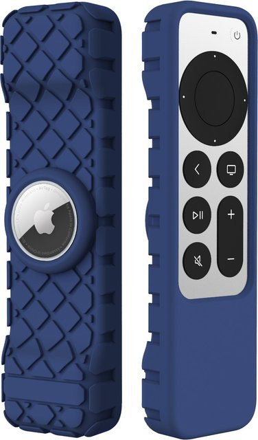 Silikon Schutzhülle für Apple TV 4K Fernbedienung 6. Generation in Blau - Bild 1