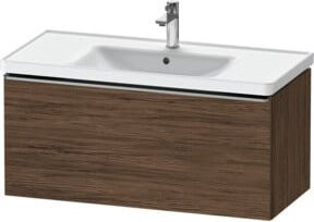 Duravit Waschtischunterschrank D-Neo wandhängend in Braun, B: 98,4 cm, T: 45,2 cm, H: 44,0 cm - Bild 1
