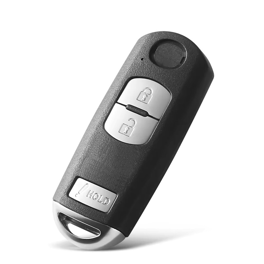 KEYYOU Fernschlüsselgehäuse für Mazda 6, 3, CX-3, CX-5, Axela, Atenza, X-5, Summit, M3, M6 in Schwarz (2/3/4 Tasten) - Bild 2