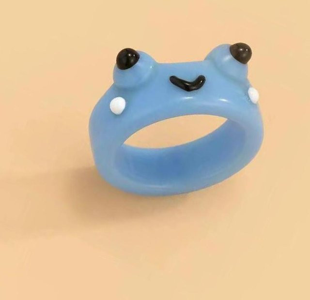 YULIN Ring, Frosch, Bunt, Damen, Mädchen - Bild 1