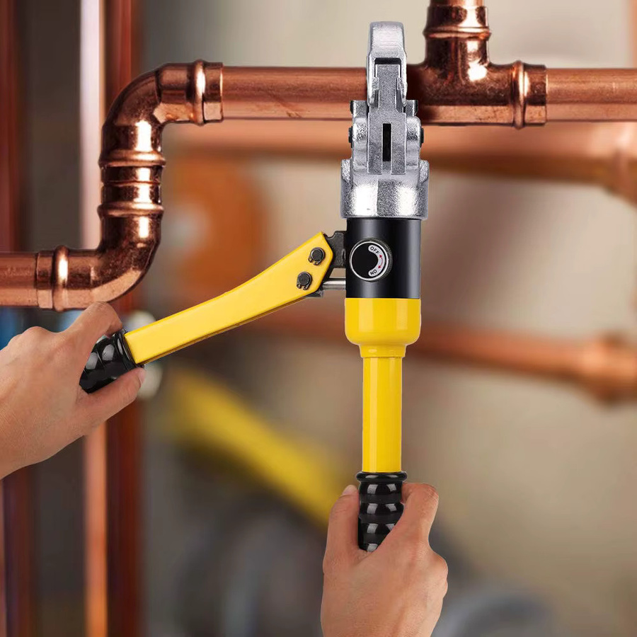 Podofo Hydraulisches Rohrpresswerkzeug für Aluminium-Kunststoff-Rohre mit 5 Pressformen im Bereich 16-32mm² - Bild 3