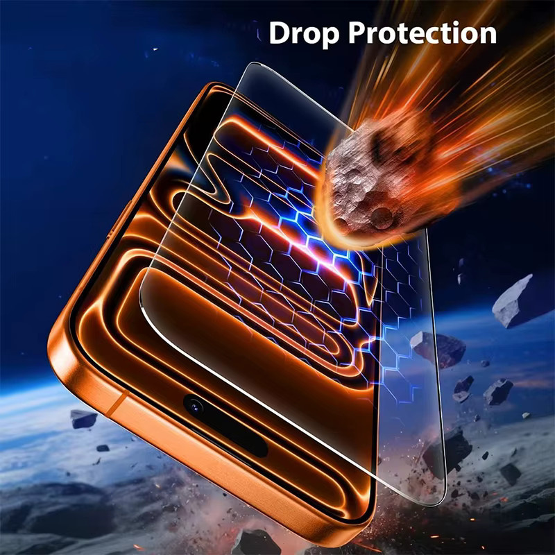 AKABEILA Panzerglas Displayschutzfolie für iPhone 11 bis iPhone 17 Pro Max, transparent - Bild 5