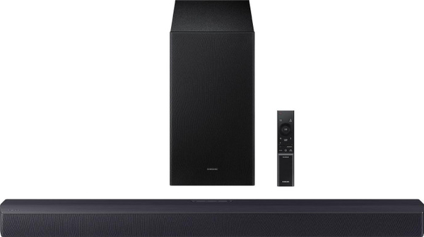 Samsung B-Series HW-B450F Soundbar 2.1 Kanäle mit DTS Virtual:X und Dolby Audio in Schwarz