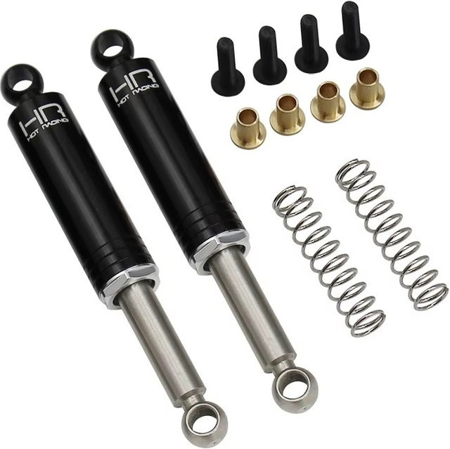 Hot Racing Innenfeder-Luftdämpfer-Stoßdämpfer-Set, 65 mm, Metall, Schwarz - Bild 1