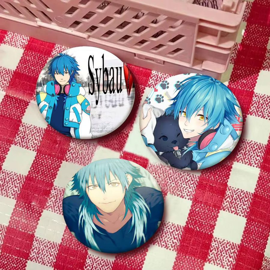 Brosche Aoba Seragaki, Emaille-Pin, Rund - Bild 3