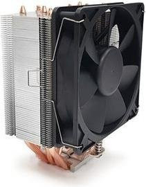 Dynatron U9 CPU-Kühler für Intel und AMD, Silber, Aktiv PWM mit Aluminium und Kupfer Heatpipe, passend für Sockel LGA1700, 1200, 115x sowie AM5 und AM4 - Bild 1