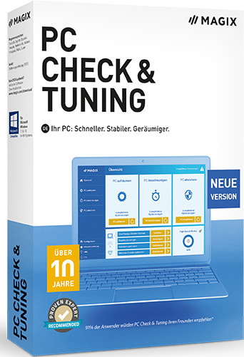Magix PC Check & Tuning 2026 in Weiß - Bild 1