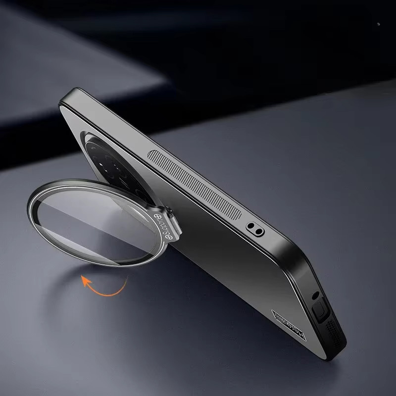 Stoßfeste Schutzhülle mit Kameraobjektiv-Glasschutz für OPPO Find X8 Pro in Cyan und Schwarz - Bild 4