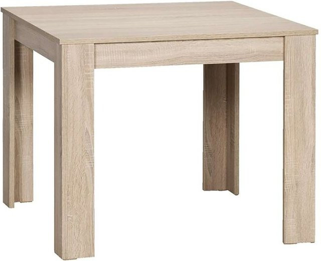 byLIVING Esstisch NEPAL in Eiche, modern und rechteckig, B/T/H: 80 x 80 x 75 cm - Bild 1